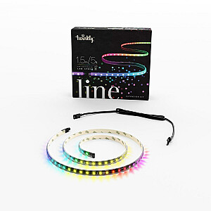 Twinkly Line 90 paplašinājuma komplekts (TWL100ADP-B) Smart LED Strip 90 LED RGB 1,5 m