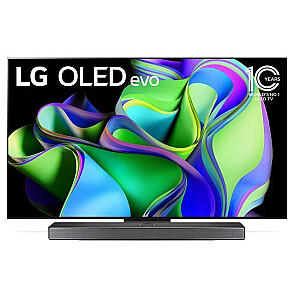 TV Set LG 77" OLED/4K/Smart 3840x2160 Wireless LAN Bluetooth webOS OLED77C31LA