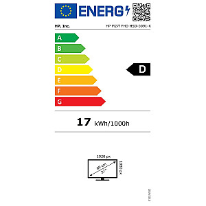 Монитор HP M27f (2G3D3E9)