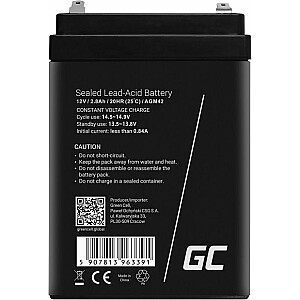 GREENCELL battery AGM VRLA 12V 2.8Ah