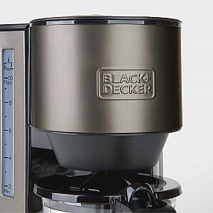 Кофеварка Black+Decker BXCO1000E с переливом