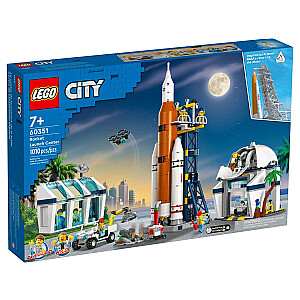 LEGO CITY 60351 RAķešu palaišanas CENTRS