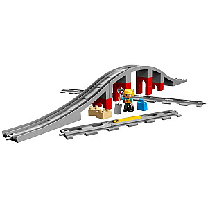 LEGO Duplo 10872 Vilciena sliedes un viadukts